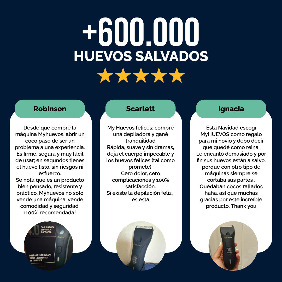Rasuradora MyHUEVOS® 4.0